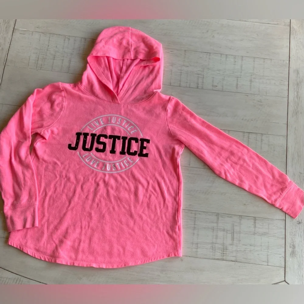 Used 4 Piece Bundle- 3 Justice- 2 Shirts, 1 Leggings- 1 Cat & Jack Belle-Bottoms
